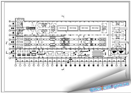 Чертеж генплан завода жби