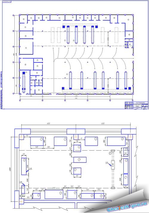 Планировка производственного корпуса атп чертеж