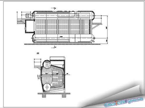Котел де 4 14 гм чертеж